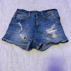 ripped jeans shorts